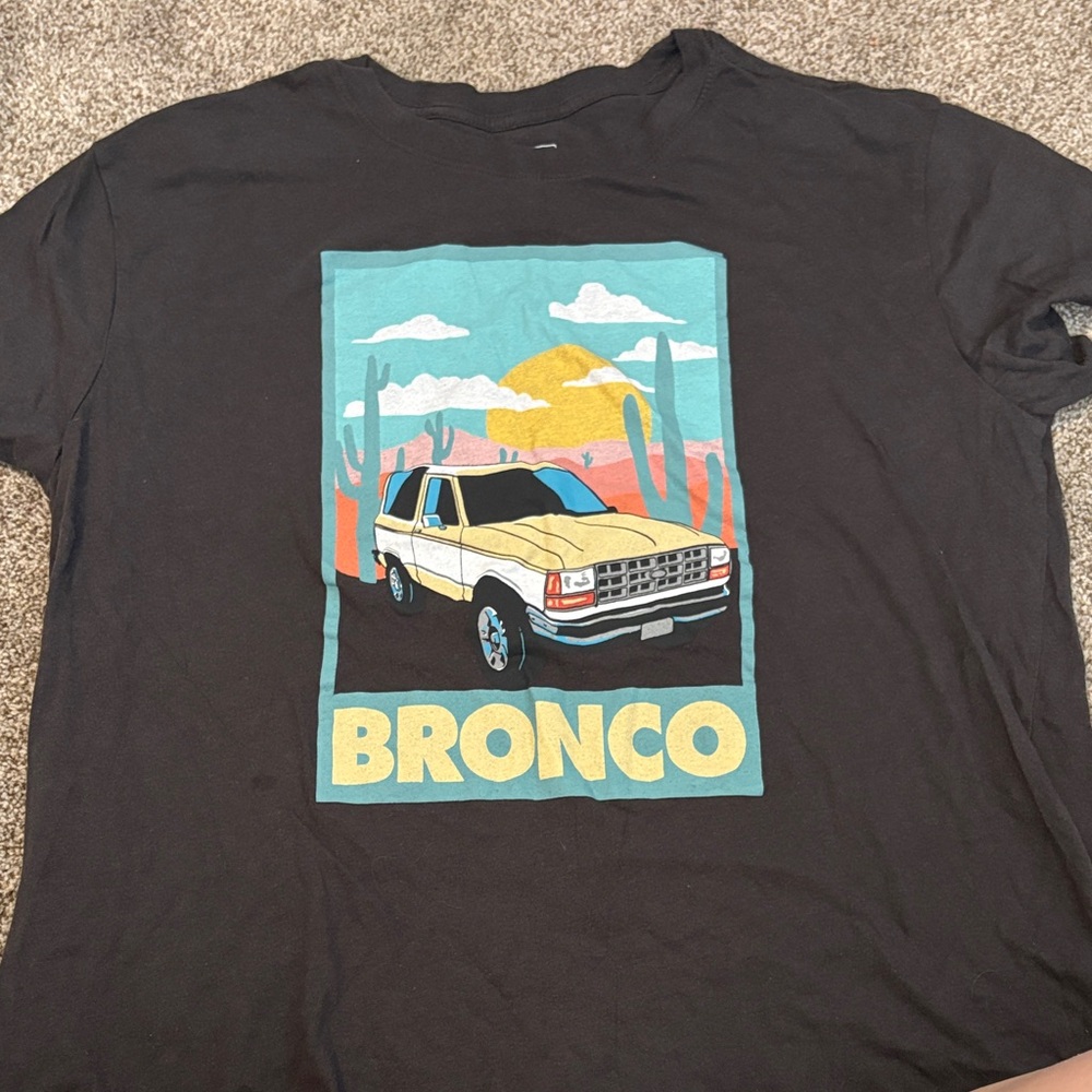 Ford Branded Black Cotton Tee